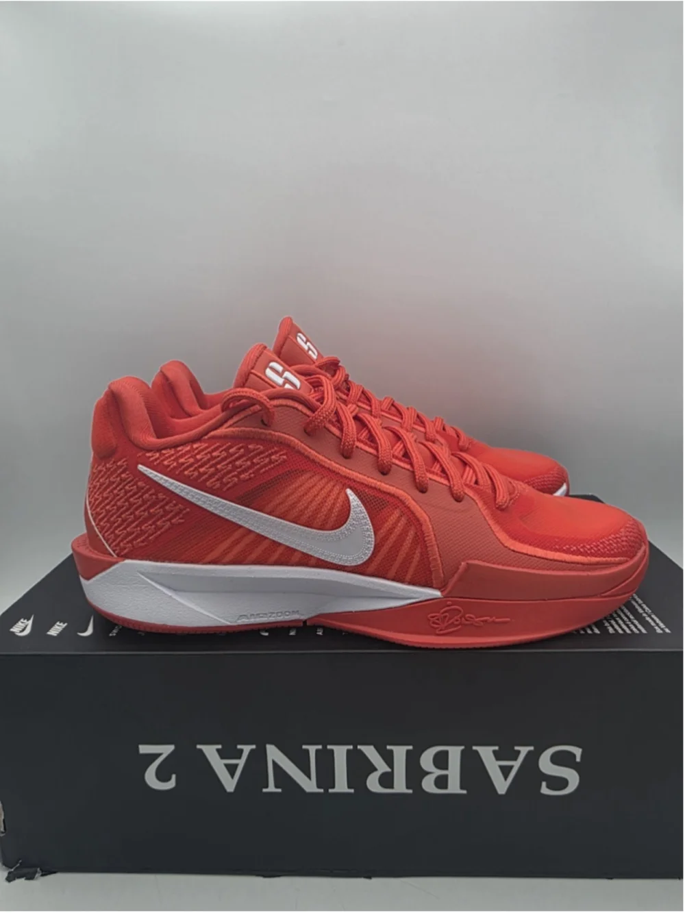 Nike Sabrina 2 TB Promo Team Orange White HM5038-801 Women's Size 6.5